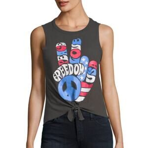 Freedom Fingers Tie-Front Tank Small